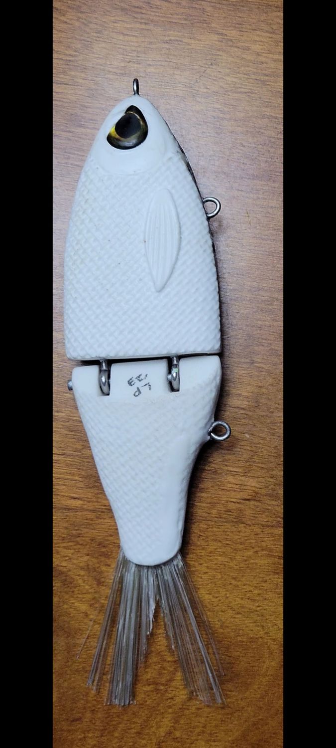 PK Glide Bait , Color: Bone, Size: 8inch