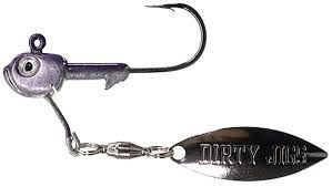 DIRTY JIGS TACTICAL UNDERSPIN, Color: GIZZARD, Size: 3/16OZ