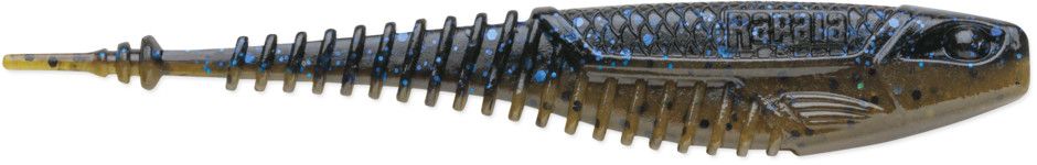 Rapala CrushCity Freeloader, Color: Black Blue Green Pumpkin