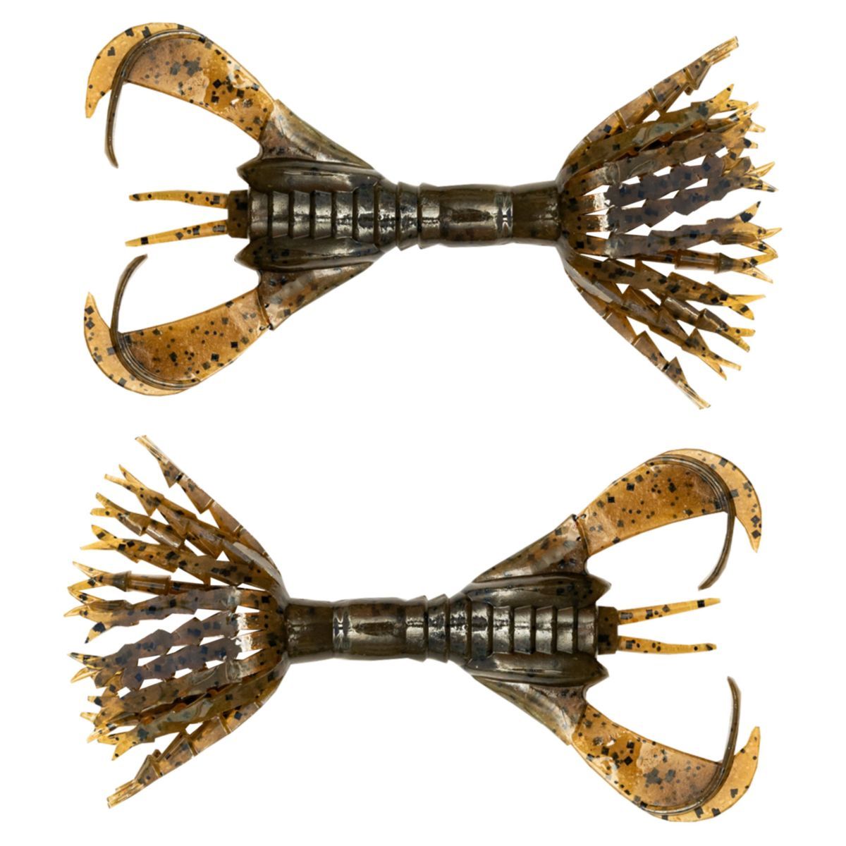 Keitech Hyper Spider , Color: Green Pumpkin PP, Size: 3.2&quot;