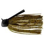 Keitech Lead Crankin&#39; Football Jig, Color: Green Pumpkin, Size: 3/4