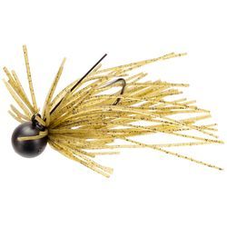 Keitech Tungsten Mono Spin Jig, Color: Green Pumpkin,, Size: 1/16oz, 1pk