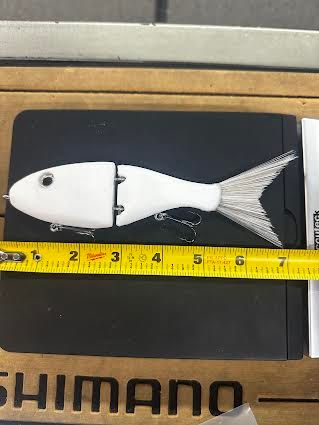 Slim Shaddy , Color: white, Size: 7inch