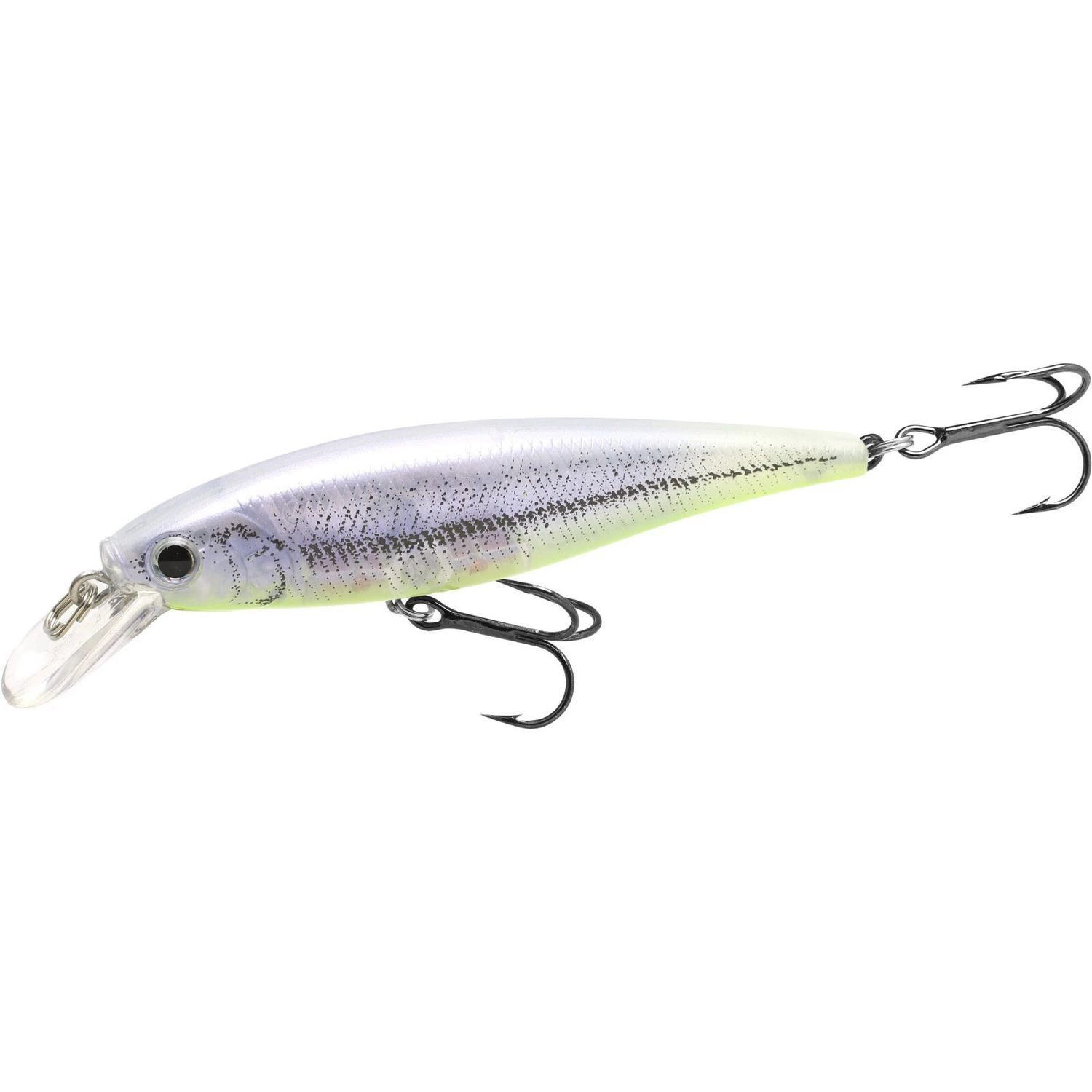Lucky Craft Pointer 78SP Jerk Bait, 3", 3/8 oz,, Size: LivePrpChtWakasagi