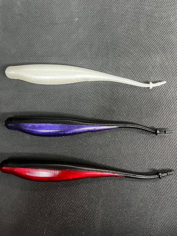 ALAN&#39;S CUSTOM LURES- MAGNUM STRAIGHT TAIL MINNOW