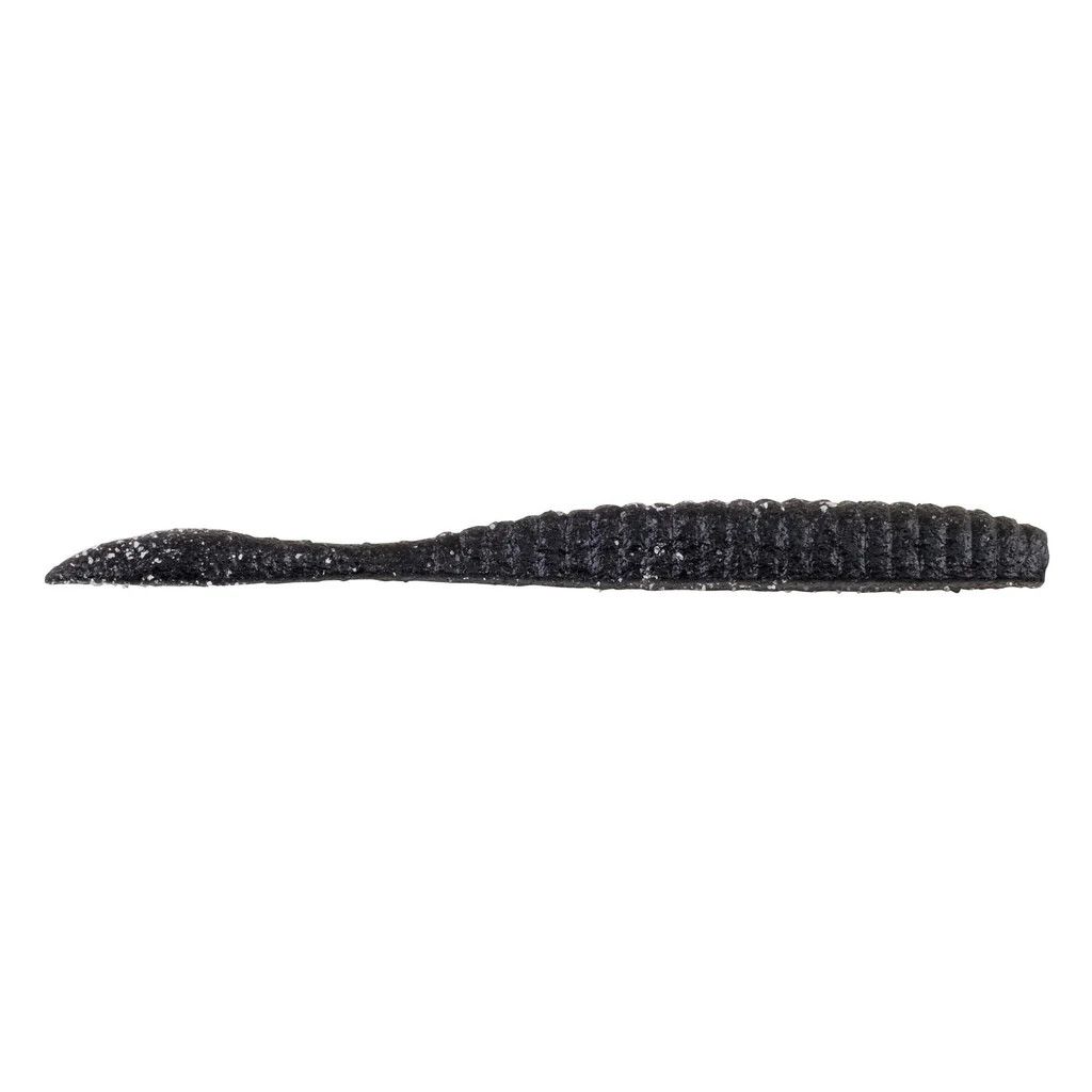 PowerBait® MaxScent Flat Worm, Color: PBMSFW4-BL
