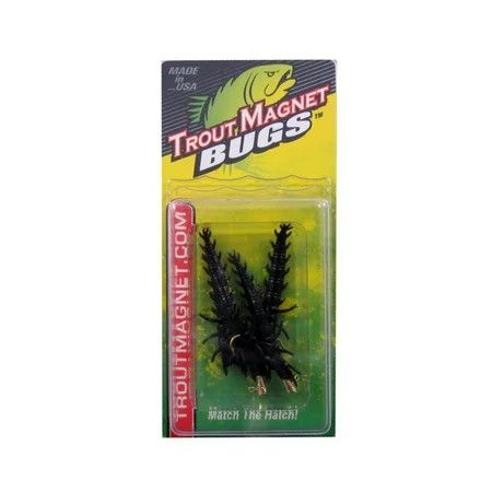 Trout Magnet 1/64 oz Trout Bugs 6pc pack, Size: Sm. Hellgrammite