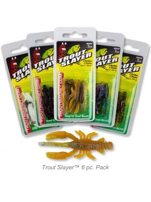 Trout Magnet bug 1/64 oz Trout Slayer 6pc pack, Color: Natural