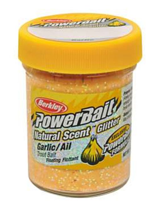 PowerBait Natural W Glitter Trout Dough, Size: BGTGY2