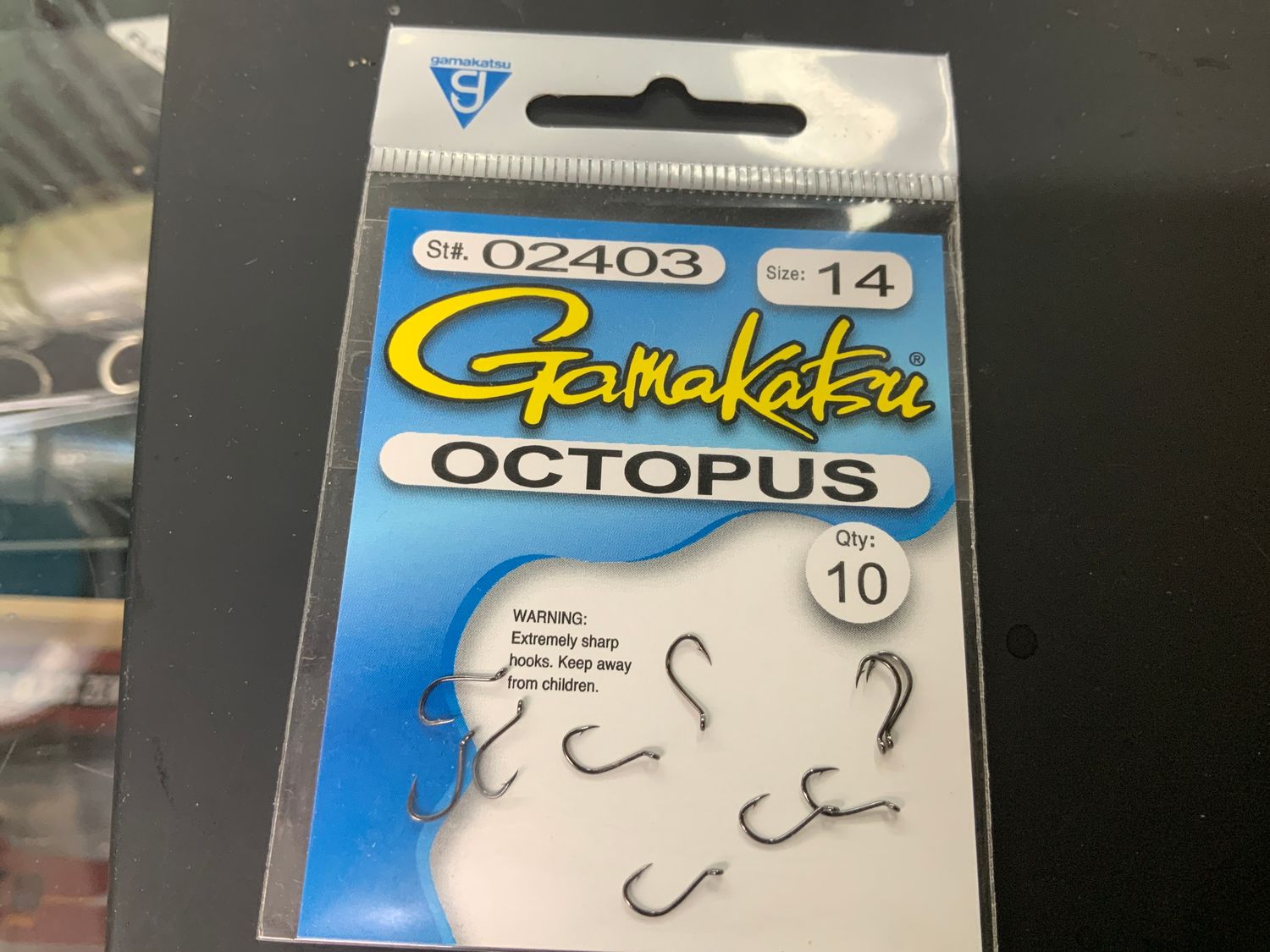 Gamakatsu OCTOPUS Hook, Size: 02403