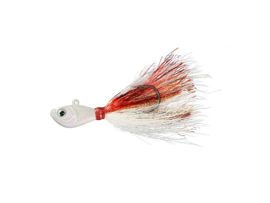Jigging World PREMIUM BUCKTAIL V2, Size: JW-PBT3/8-WH