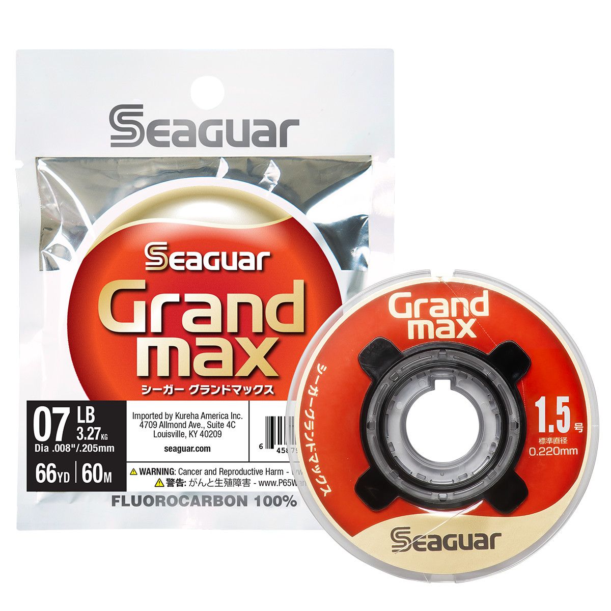 SEAGUAR GRAND MAX LEADER SPOOL, Size: 10LB