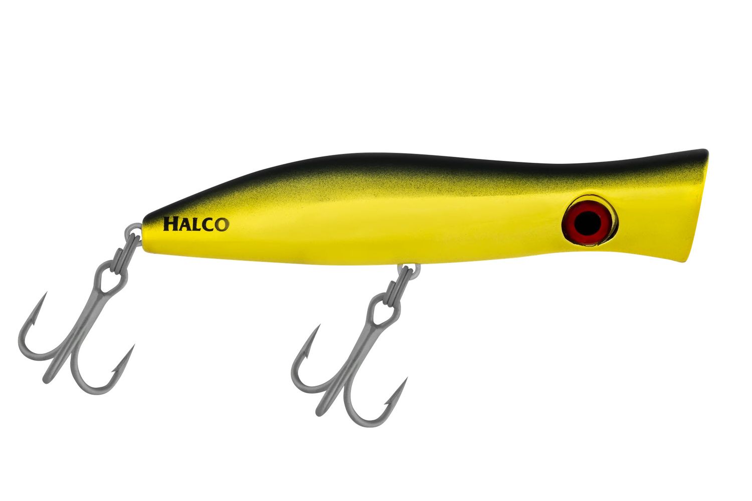 Halco  Roosta Popper 135, Color: 5-1/2" RSTA POPPER 1-3/4oz CHRMGDBK