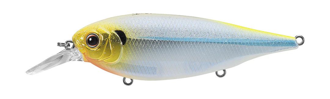 EVERGREEN X-OVER XV-5 JERKBAIT, Color: SECRET GHOST CHART