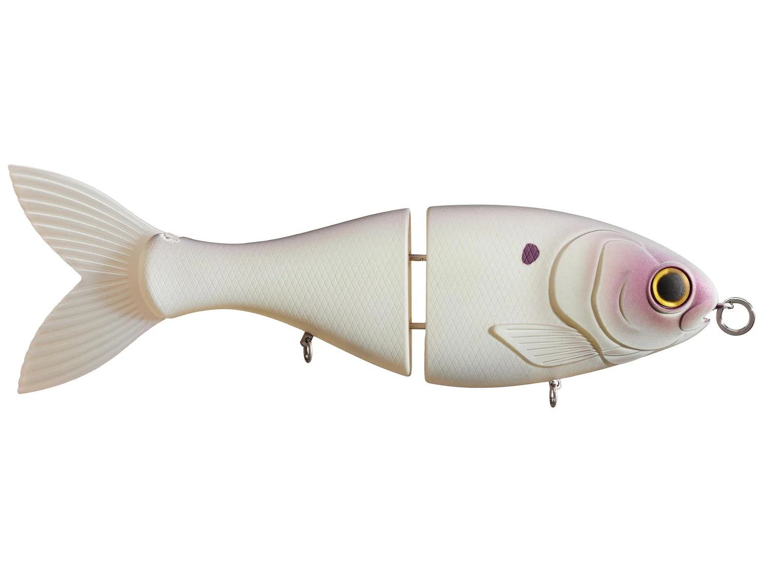 Bucca Brand Trick Shad 6" 1.6oz, Color: Pearl Bone