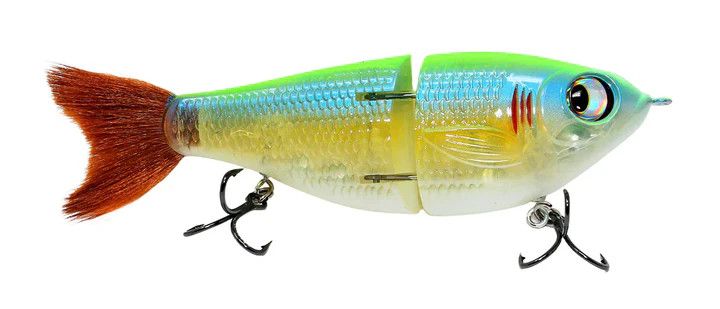 TACTICAL ANGLERS TA-HYBRID GLIDER+ 7", Color: CHARTREUSE TAHGCH