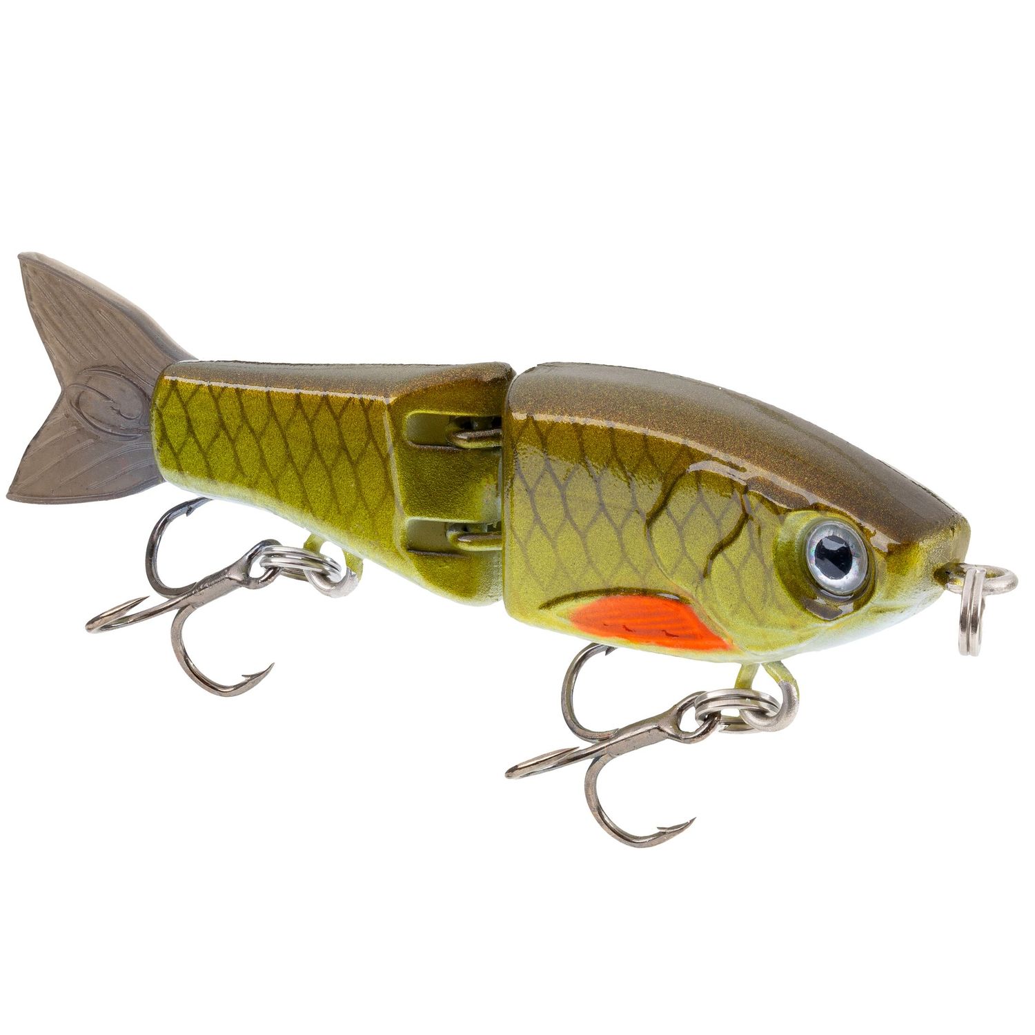 Strike King Bitsy Glide , Color: HCBG-215 Golden Shiner, Size: 2.5"