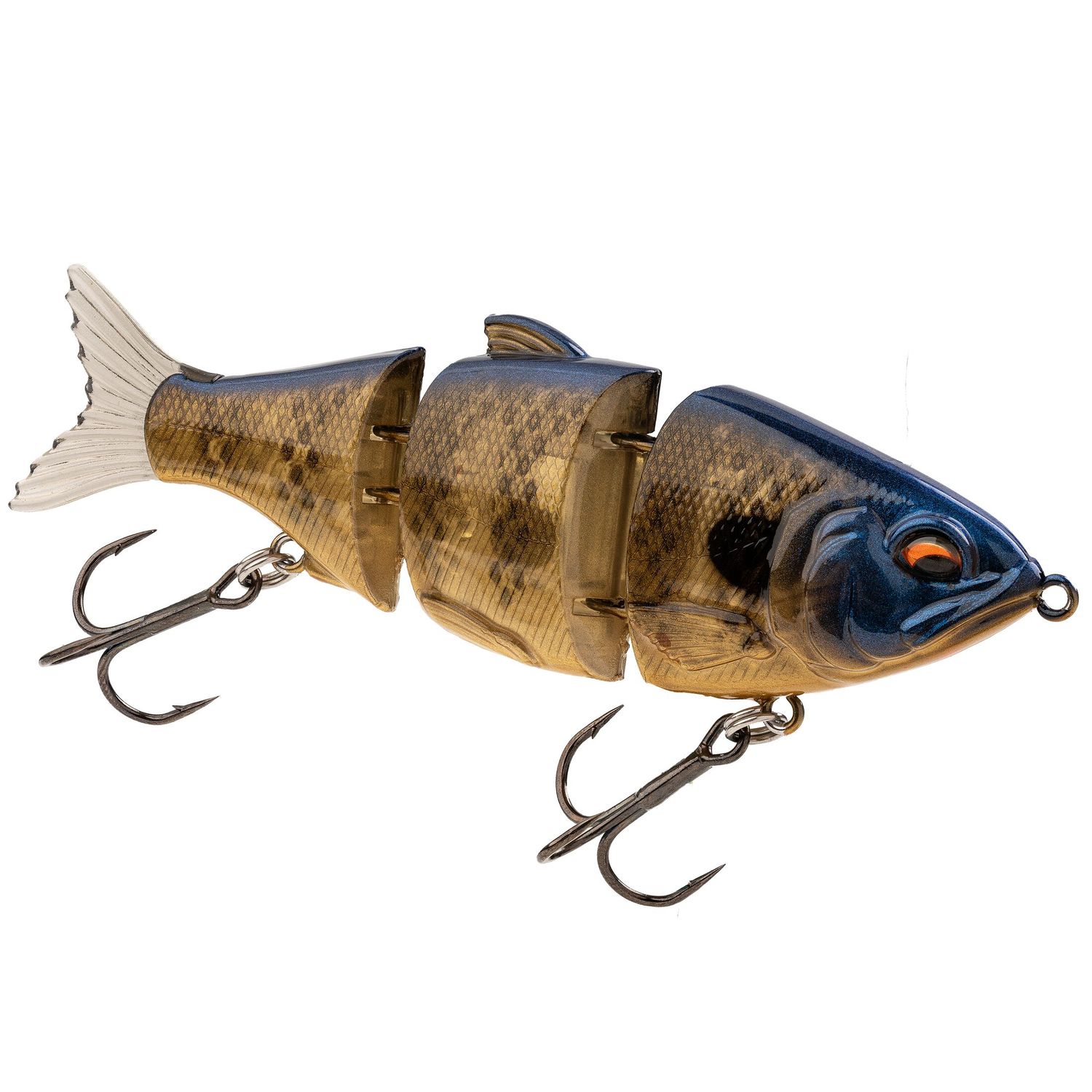 Strike King MachShad, Color: 234 Bluegill, Size: HCMS90