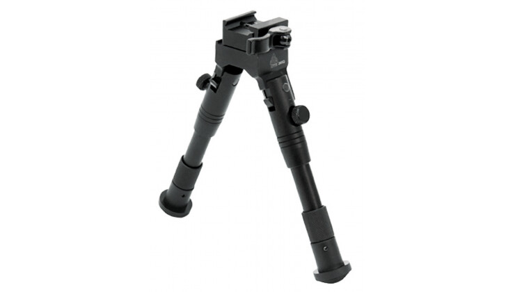 UTG SHOOTER'S BIPOD, QUICK DETACH, 6.2"-6.7" CENTER HEIGHT