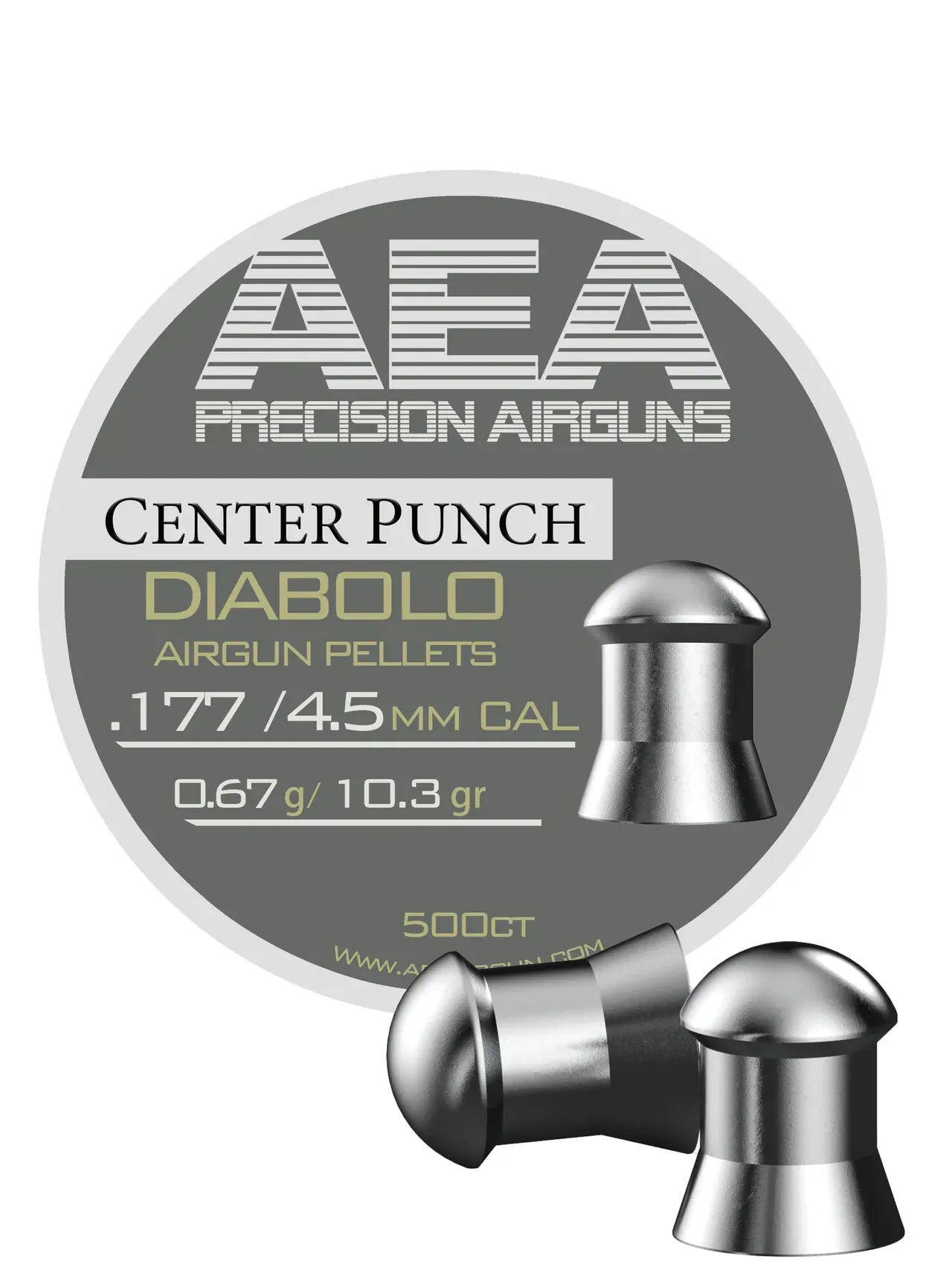 AEA Center Punch Pellets .177cal