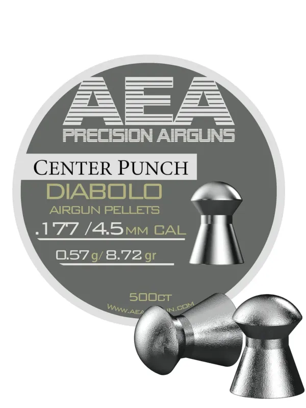 AEA Center Punch Pellets .177cal