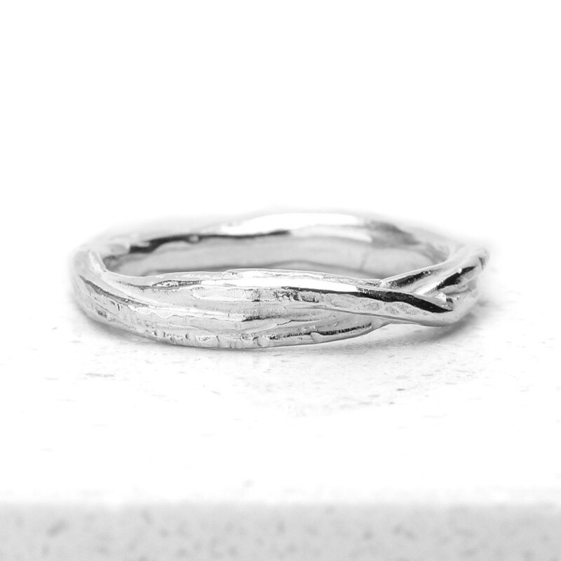 Wire Silver Ring - Narrow by Fi Mehra