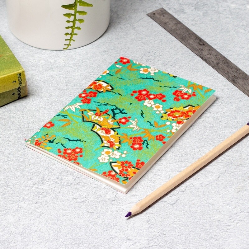 Essential Notebook - Orange Blossom/Teal by Esmie