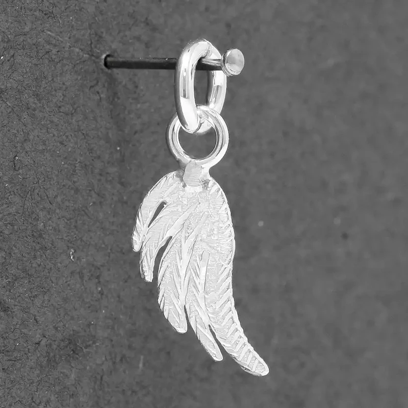 Angel Wing Silver Charm by Fi Mehra