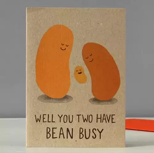 Bean Busy Card by Stormy Knight