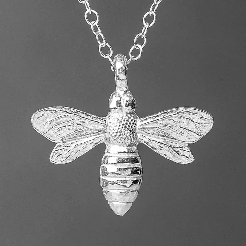 Bee Pewter Pendant by Lancaster and Gibbings