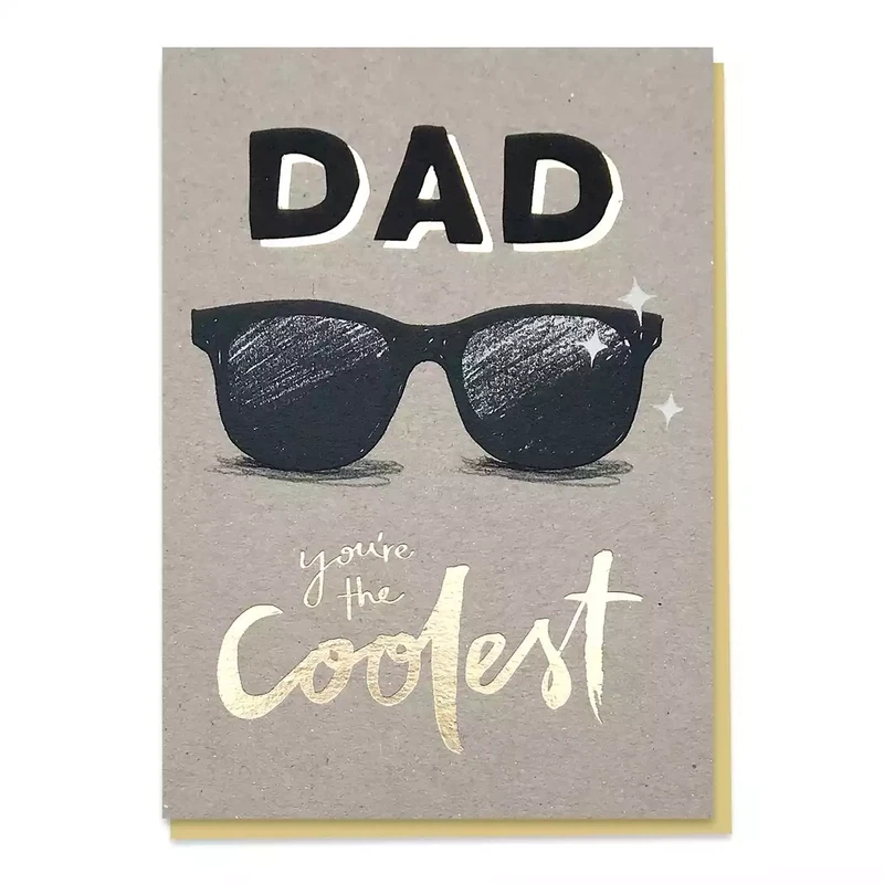 Coolest Dad Card by Stormy Knight