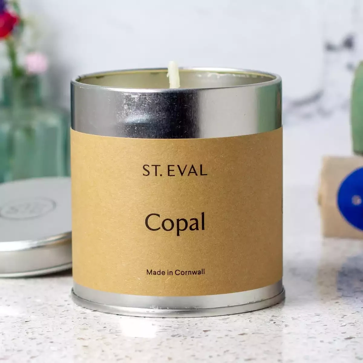 Copal Scented Tin Candle by St Eval
