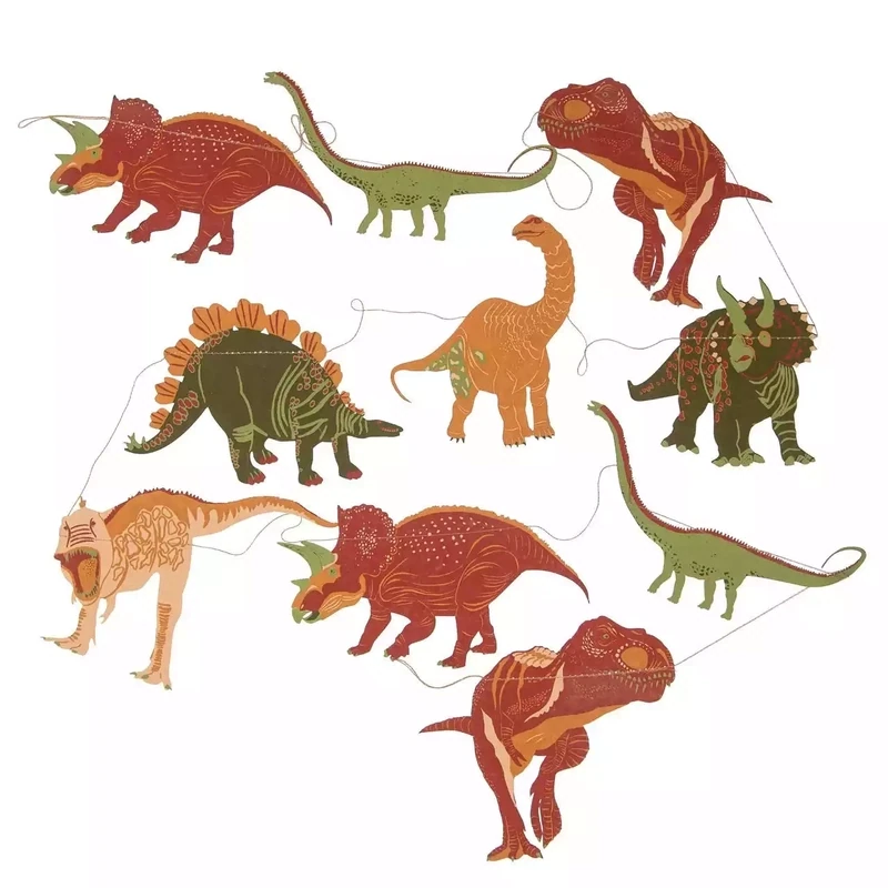 Dinosaur Paper Garland by East End Press