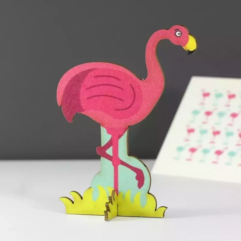 Flamingo Card By The Pop Out Card Company Flamingo Card By The Pop Out Card Company