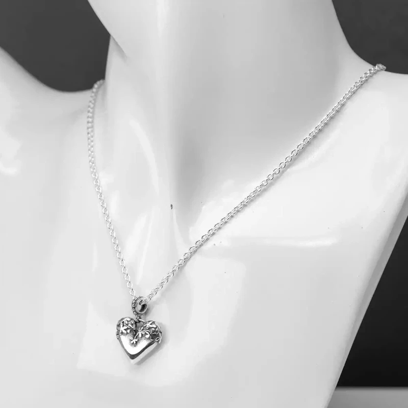 Forever Flower Silver Pendant by Linda Macdonald