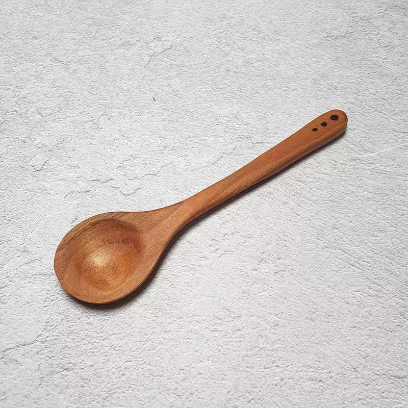 Hand Cut Cherry Wood Spoon - Small by Beamers Designs