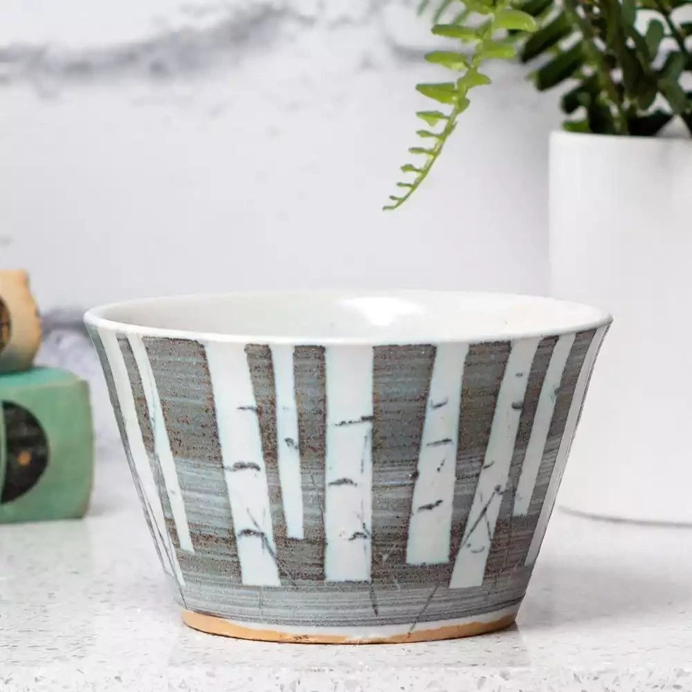 Hand-Thrown Sugar Bowl - Birch by Tregear Pottery