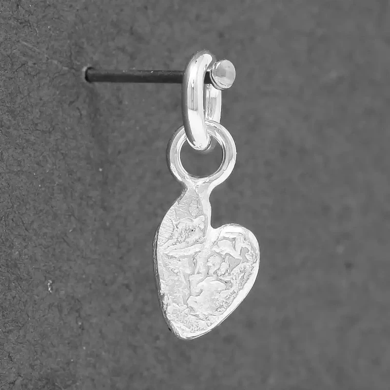 Heart Silver Charm - Small by Fi Mehra