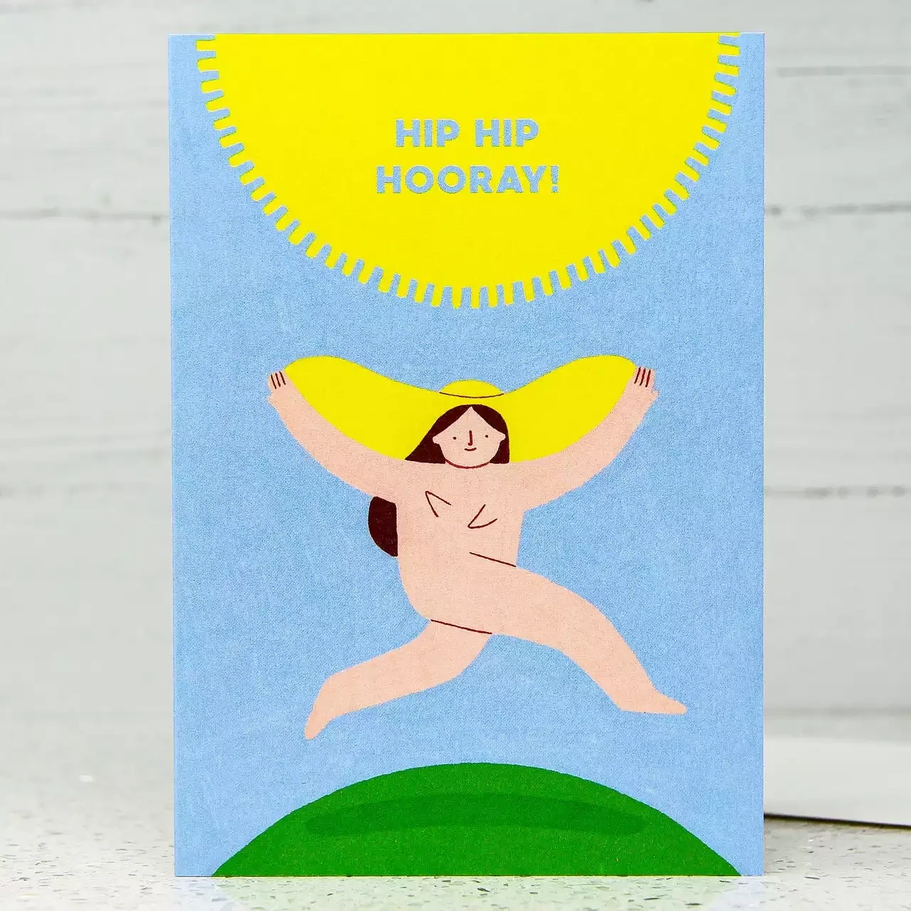 Hip Hip Hooray Card by Stormy Knight