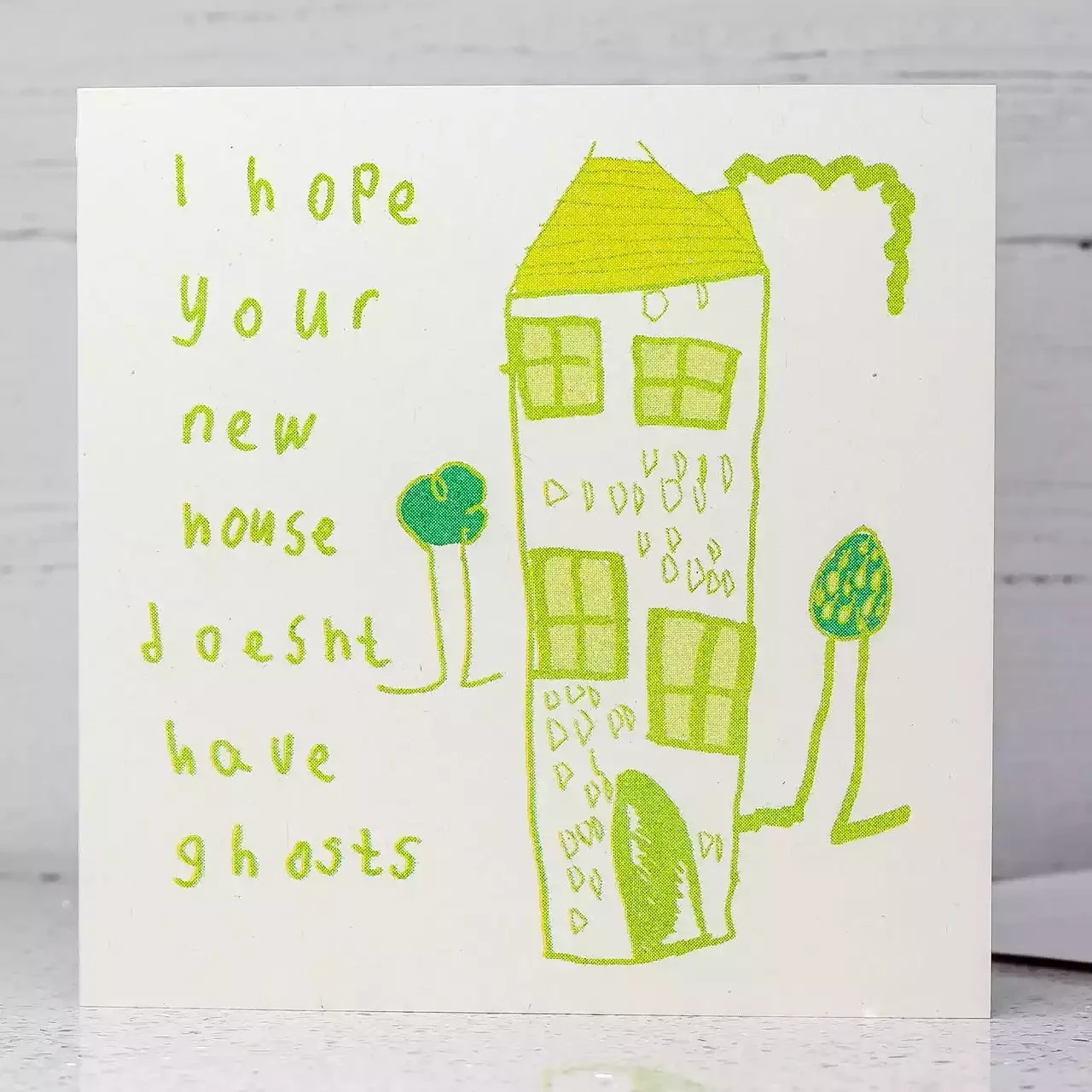 Hope Your New House Doesn&#39;t Have Ghosts Card by Arthouse Unlimited