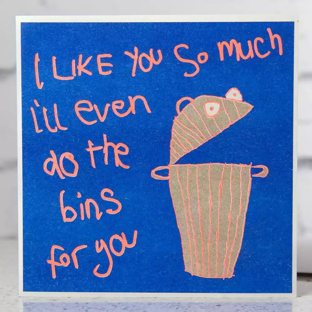 I&#39;ll Do The Bins Card by Arthouse Unlimited