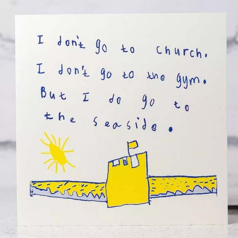 I Don't Go To Church Card by Arthouse Unlimited