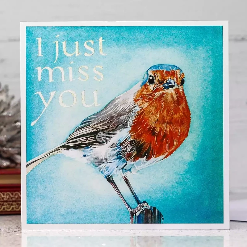 I Just Miss You Card by Sam Cannon