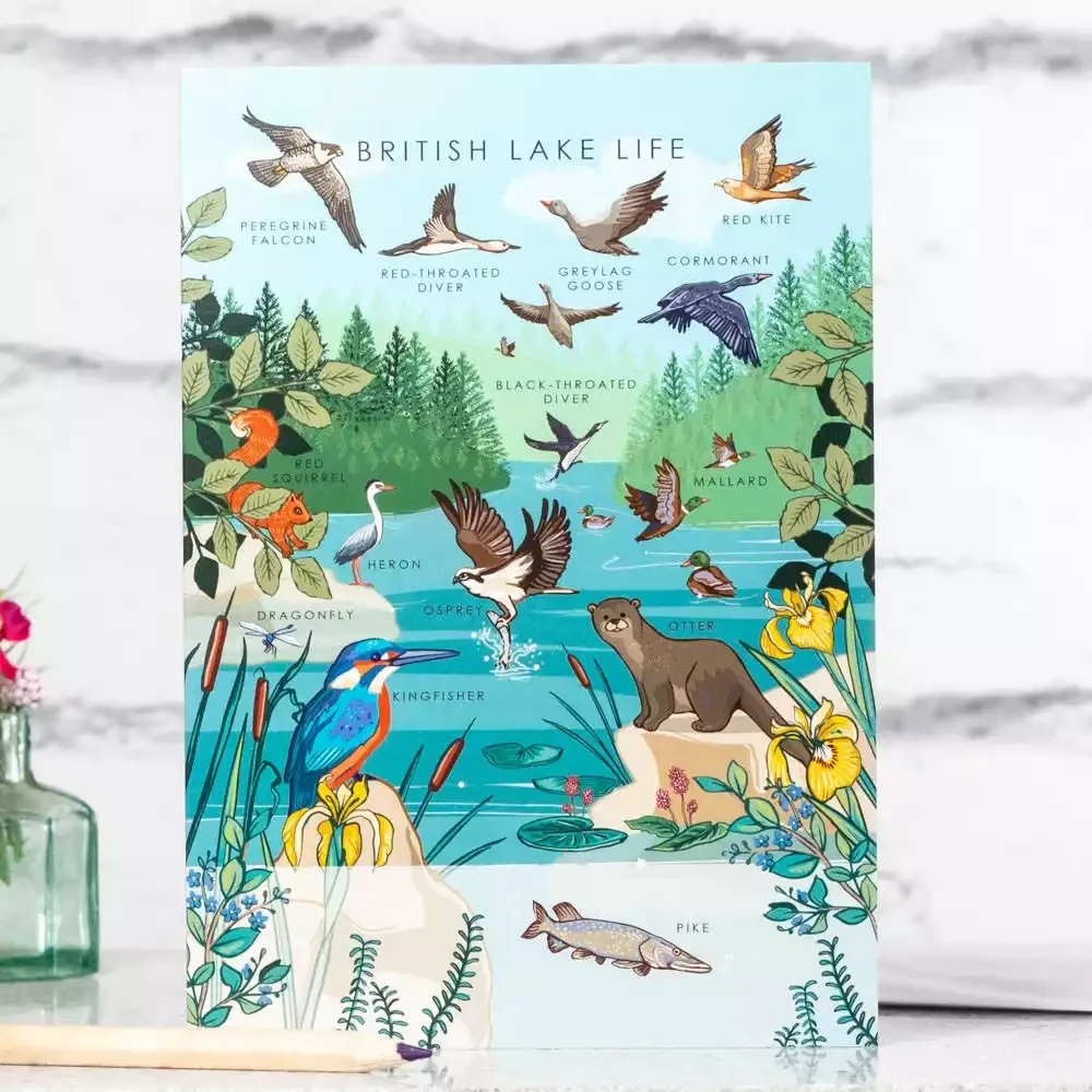 Lake Life Card by Angie Spurgeon