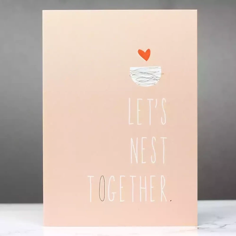 Lets Nest Together Card by Freya Ete
