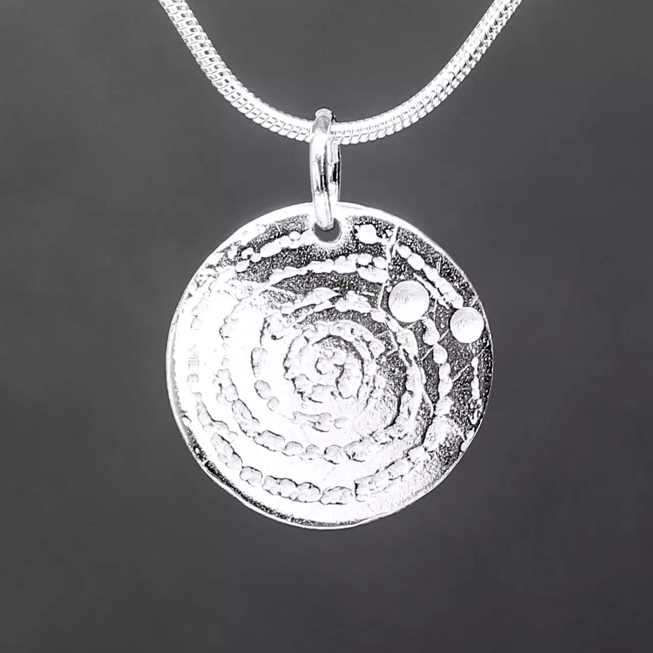 Llanbedr Silver Pendant by Silverfish