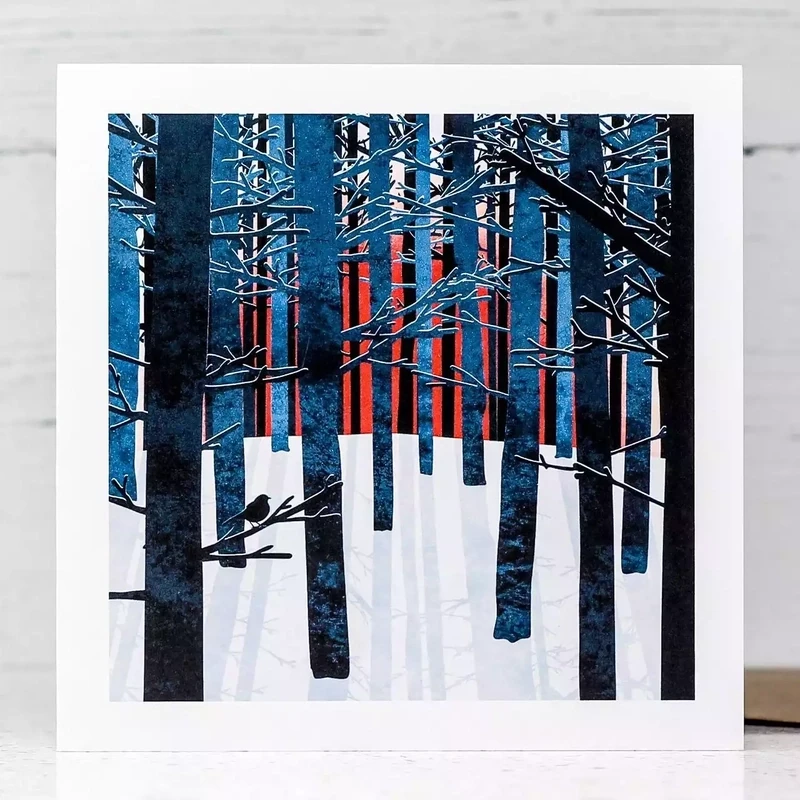 Northern Forest Card by Ruth Thorp