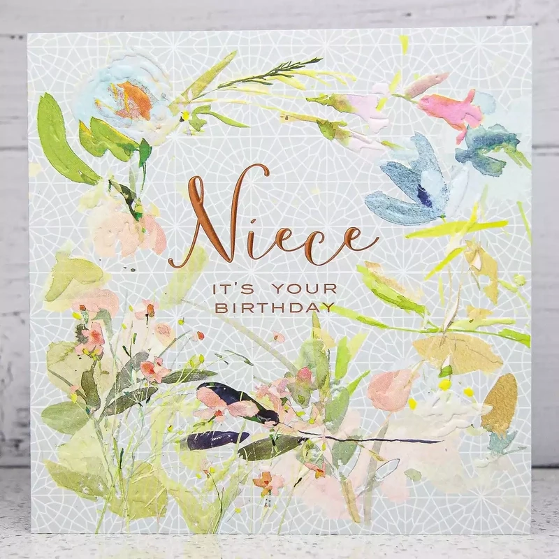 Niece It's Your Birthday Card by Sarah Curedale