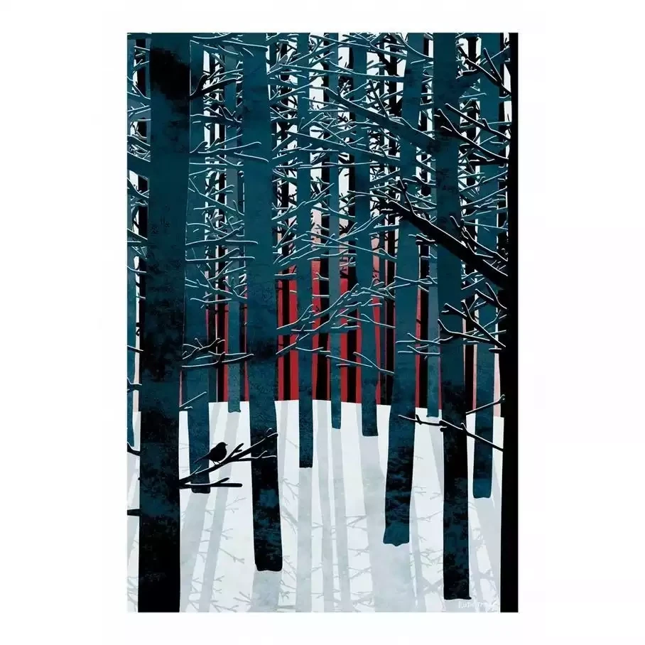 Northern Forest - Unframed A3 Print by Ruth Thorp