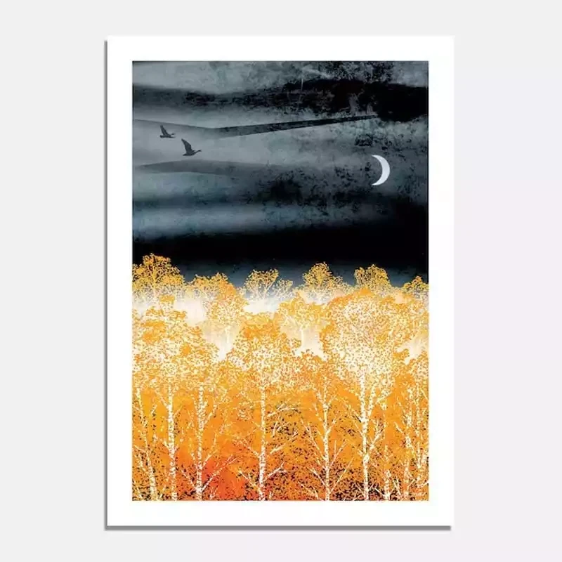 Night Light - Unframed - A3 Print by Ruth Thorp